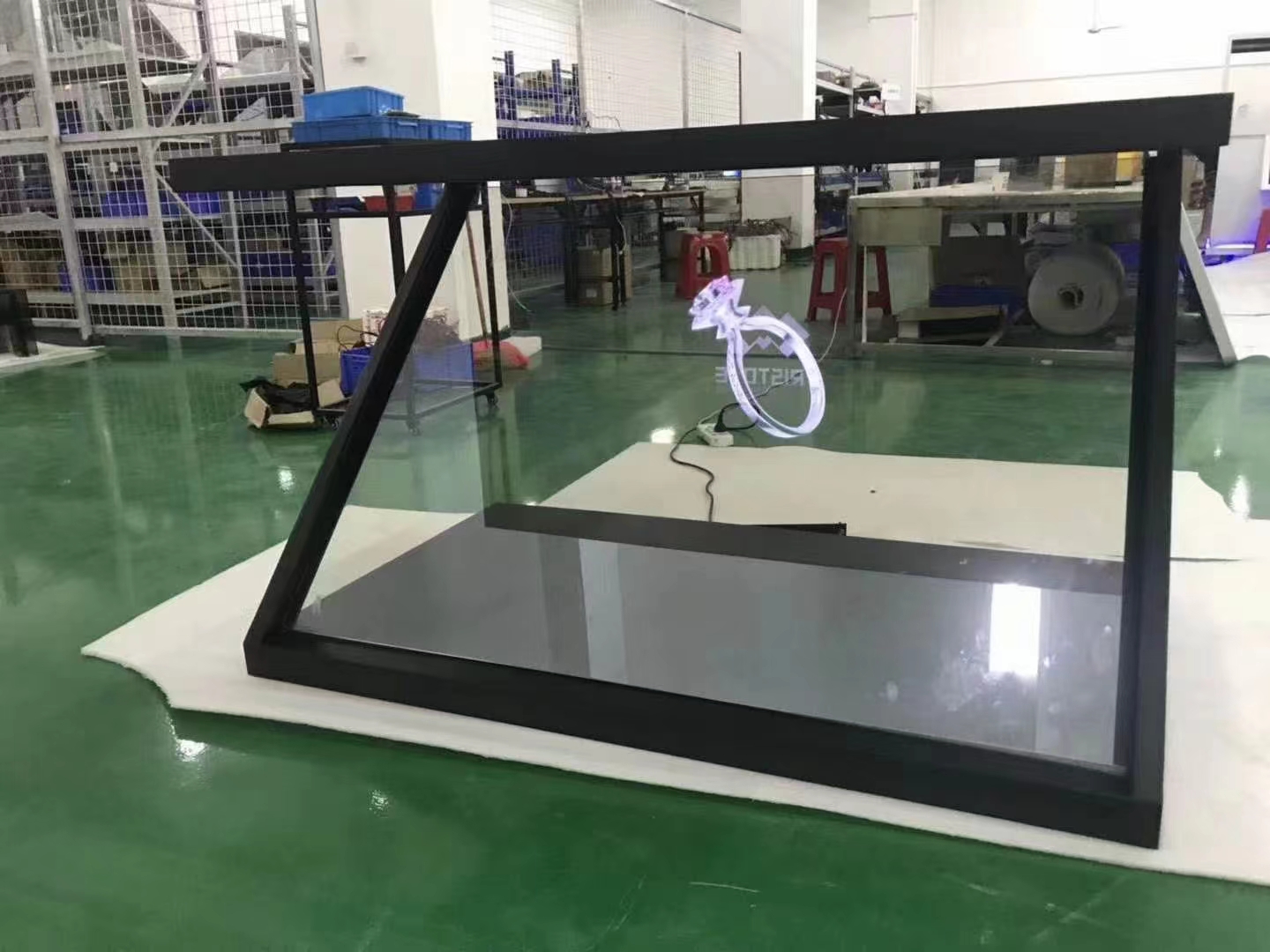 全息展柜 三维立体投影 180/270/360度 全息玻璃 3d互动成像展示柜